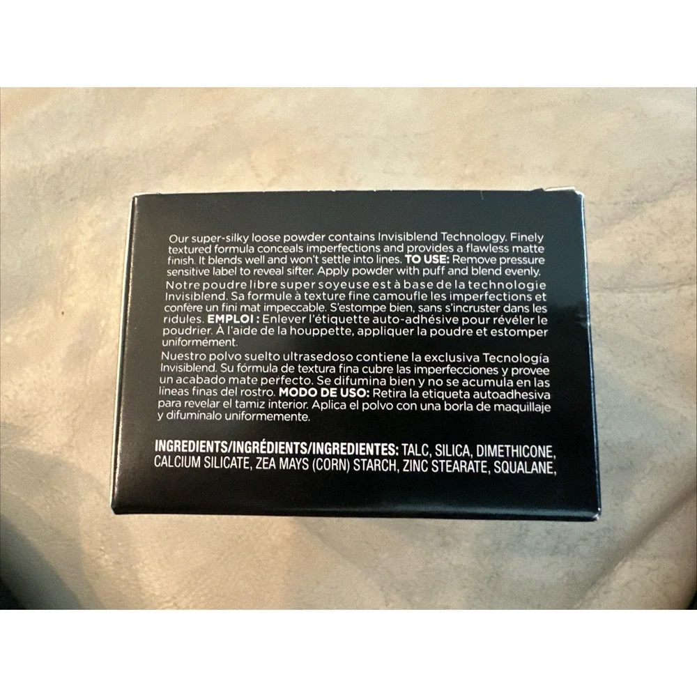 Avon True Color Flawless Loose Powder Translucent 0.63 oz 18 g NIB